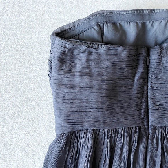J. Crew Silk Strapless dress - Picture 7 of 8